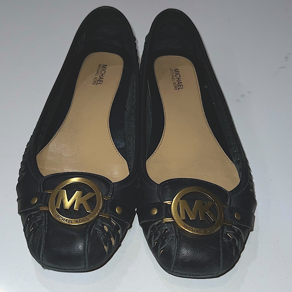 MICHAEL Michael Kors Fulton Moccasin Flats Women’s Size 9.5- Good Condition